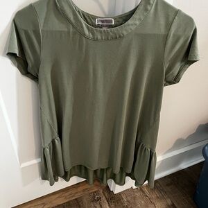 Olive Green Women's Top